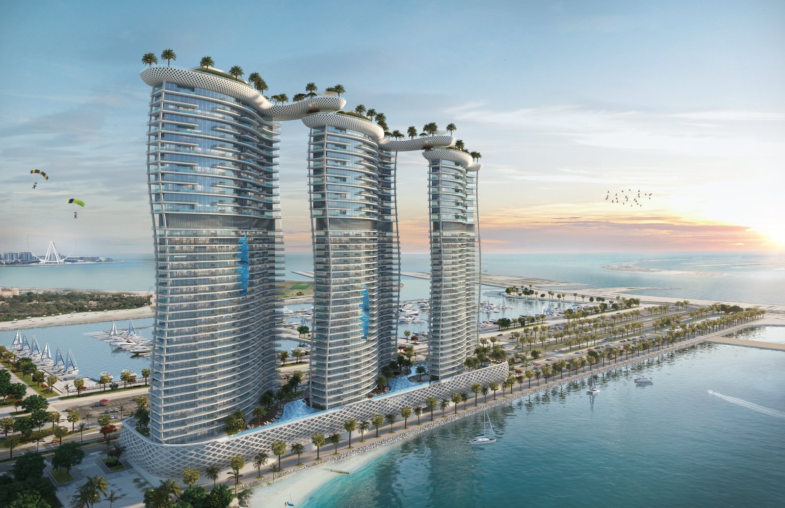Квартира 3 спальни в DAMAC BAY BY CAVALLI, №. 11009